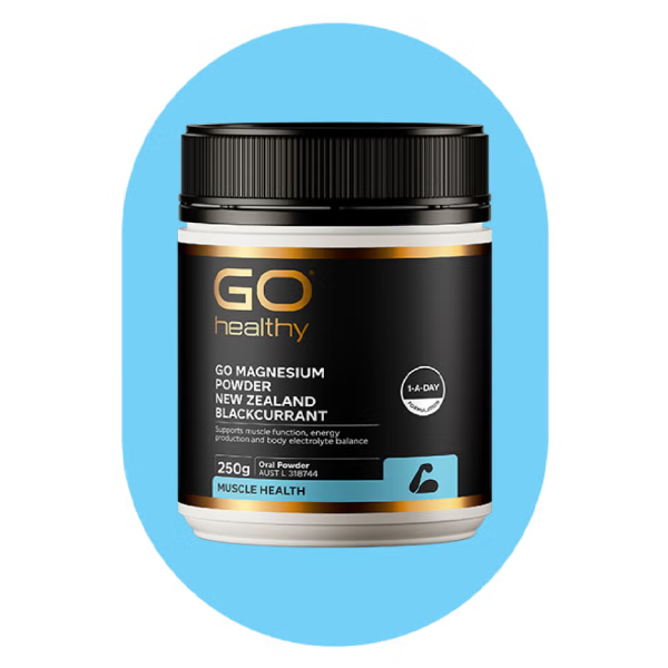 GO Magnesium Powder New Zealand Blackcurrant