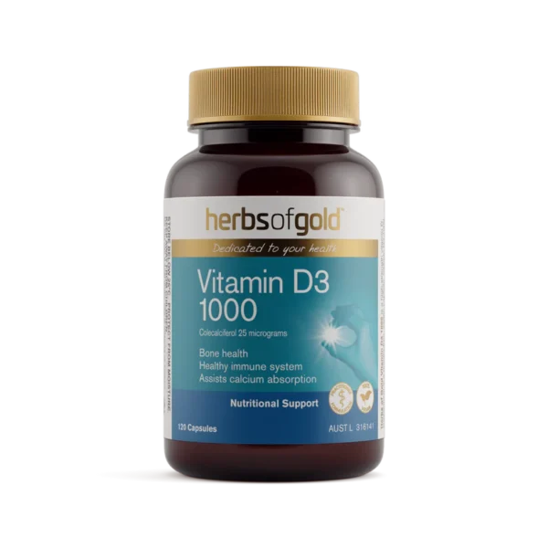 Herbs of Gold Vitamin D3 1000