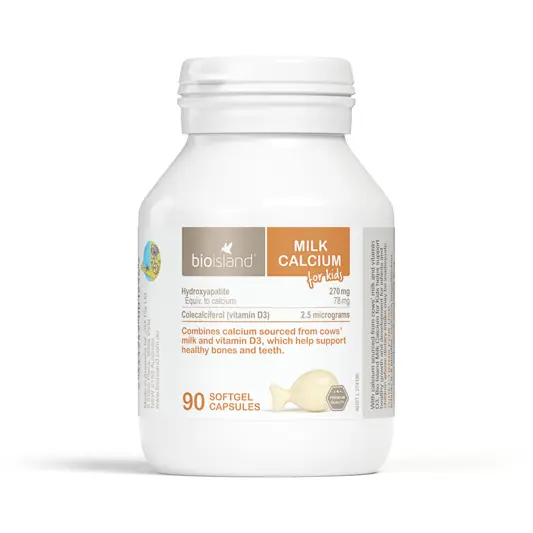 Bio Island Milk Calcium for Kids
