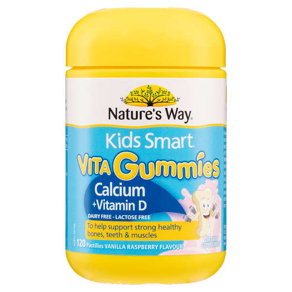 Nature’s Way Kids Smart Vita Gummies Calcium + Vitamin D