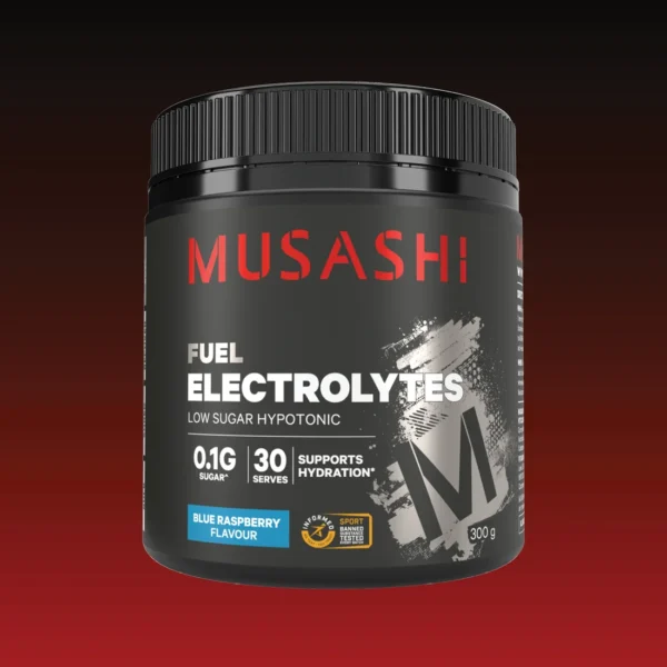 Musashi Fuel Electrolytes Blue Raspberry Flavour