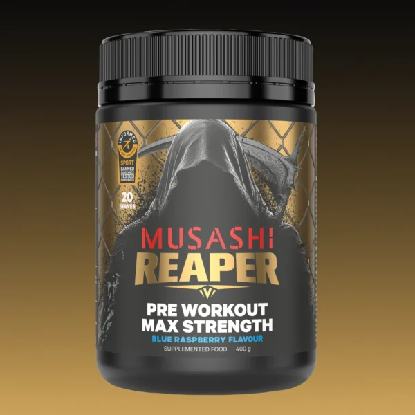 Musashi Reaper Pre Workout Max Strength Green Apple